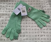 Brand New UGG Knit Gloves Pale Emerald UK Stock