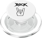 Cornes à main Cool Band Rock and Roll Heavy Metal Music Concert PopSockets PopGrip pour MagSafe