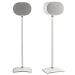 SANUS Floor Stand for Sonos ERA300 Pair White