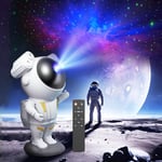 WIEDALK Astronaut Galaxy Projector, Star Projector Night Light, Galaxy Projector with Nebulae, Timer and Remote Controls, Bedroom Projector, Birthday Gifts for Children and Christmas Gifts for Adults