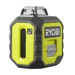 Ryobi Laser 360°, Laser Vert Avec 25 M De Portée Et Deux Lignes Laser, Batterie