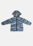 Angel & Rocket Boys Monti Brushstroke Puffa - Blue - Size 3Y