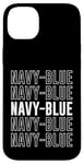 Coque pour iPhone 14 Plus Bleu marine