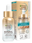 Garnier Ambre Solaire Natural Bronzer Self Tan Face Drops, Hyaluronic Aci