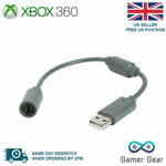 Thrustmaster Ferrari Xbox One & 360 USB Breakaway Cable Adapter Grey