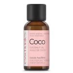 Essenciales - Huile végétale de Noix de coco (Cocos nucifera), 30 ml | 100% Pure et Naturel - 1ère Pression à froid