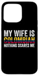 iPhone 15 Pro Max Proud Husband of Colombian Wife Humor and Pride Vintage Case