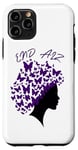 Coque pour iPhone 11 Pro End Alz Memories Matter Démence Sensibilisation à la maladie d'Alzheimer