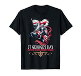 England Knight & Horse St George's Day George Dragon Outfit T-Shirt