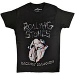 The Rolling Stones Unisex Adult Hackney Diamonds Faded Logo T-Shirt - L