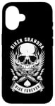 Coque pour iPhone 16 Ride Forever Biker Grandpa Tee