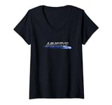 Fast X Jakob Blue Speed Race Car Gradient Poster V-Neck T-Shirt