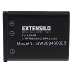 Batterie pour Voigtländer Vito 65 Vito 75 Vitoret U8 700mAh 3,7V