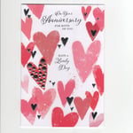 ON YOUR ANNIVERSARY CARD Have a lovely day FREE P&P