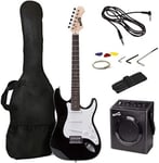 RockJam RJ20WAR2 Full Size Electric Guitar Superkit with Guitar Amplifier Guita