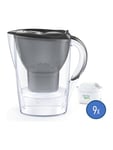 Carafe filtrante Brita Marella Graphite + 2 Packs de 4 filtres à eau Brita Maxtra Pro All in 1