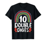 10 Double Digits Birthday 10 Year Old 10th Birthday Girl T-Shirt