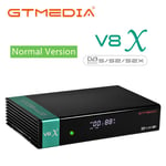 GTMEDIA V8X récepteur satellite avec récepteur de carte CA pour tv Sat DVB-S/lt/S2X Finder 1080P décodeur TV décodeur smart tv box - Type V8X Normal Version