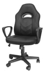 DELTACO GAMING DC110 junior chair, 100mm gaslift, PU-leather, black
