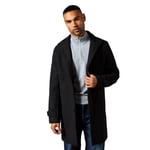 Burton Mens Signature Wool Blend Funnel Neck Coat