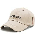 WAZHX Chapeau Capuchon De Marée Capuchon Mâle Rue Chapeau De Soleil Femme Coréenne Casquette De Sport Décontractée Couple Casquette De Baseball Mâle Réglable Beige