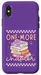 Coque pour iPhone X/XS T-shirt One-More Chapter Book Lover