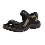 ECCO Men's Offroad Open Toe Sandals, Black Mole Black Black Mole Black34, 7.5 UK