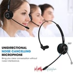 Call Center Headset Noise Cancelling Comfortable Adjustable Bt Headset With Mic