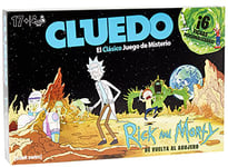 Eleven Force - Cluedo Rick y Morty, Juego de Mesa, Multicolor