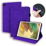 Étui pour tablette Samsung Galaxy Tab A7 Lite SM-T220 Housse Avec porte-stylo et fente pour carte, support - Violet