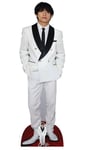 V Kim Tae-hyung White Jacket Bangtan Boys BTS Lifesize Cardboard Cutout 180cm