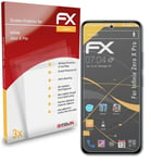 atFoliX 3x Screen Protection Film for Infinix Zero X Pro matt&shockproof