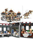 Lego Jurassic World Visitor Centre: T. Rex &Amp; Raptor Attack 76961