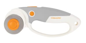 Fiskars Titanium Rotary Cutter Loop Handle (45mm), Orange/White/Black, Standard Size