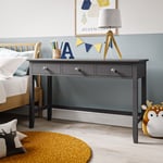 https://furniture123.co.uk/Images/BUNHRP006G83896_3_Supersize.jpg?versionid=5 Kids Grey Solid Wood Desk with 3 Drawers - Harper