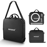 Neewer 12" Ring Light Carrying Bag for RH12B RH12C RH10B RH8B, 19.7"x16.5"/50x42cm Portable Protective Nylon Travel Case with Separate Section for Folded Light Stand Tripod Up to 19.7"/50cm, RU-011