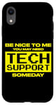 Coque pour iPhone XR Funny Tech Support It Programmateur informatique professionnel