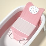 Anti-slip Newborn Bath Seat Arc Hook Design Shower Support Mat  Newborn