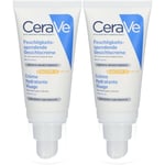 CeraVe Crème hydratante pour le visage avec FPS 30 - peaux normales à sèches Pour La Peau 2x52 ml