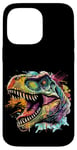 Coque pour iPhone 14 Pro Max T Rex Pop Art, Dinosaure