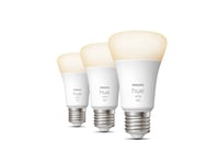 PHILIPS HUE A60 - E27 pærer - 800lm - 3-pak