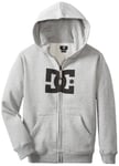 DC Shoes Star Zh By Hooded Full Zip - Sweat-shirt à Capuche - Garçon - Gris (Heather Grey) - M