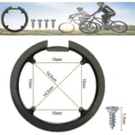 Kedjeskydd för cykel, Kedjeskydd med 4 skruvar Plast Kedjeskydd för vev Mtb Kedjeskydd Vevskydd för 42t och 44t Cykel SPz