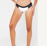 Calvin Klein Mesh Bikini Bottoms White Size M RRP £38 LN018 FF 03