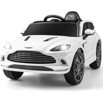 Costway - Aston Martin dbx Voiture Electrique 12V Enfants avec Télécommande 2,4G, Véhicule Moderne avec Lumières led et Musique, Démarrage