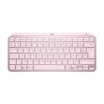 Clavier - Sans Fil - Logitech - MX Keys Mini - rétroéclairé - AZERTY - Rose