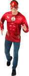 Rubie's 703018 Dc Comics Flash the Movie Costume Top and Mask Adult, Shown, Medium