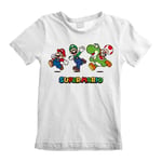 Nintendo Super Mario - Running Pose U - 3-4 Years - Unisex - New t-sh - S777z