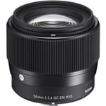 Sigma 56mm F1.4 DC DN Contemporary Lens: Sony E Mount