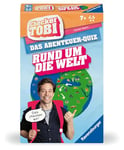 Ravensburger 22492-Checker Tobi-Autour du Monde d'aventure partir de 7 Ans-Quiz et Jeu de Participation pour Enfants et familles-pour 2 à 4 Joueurs, 23492